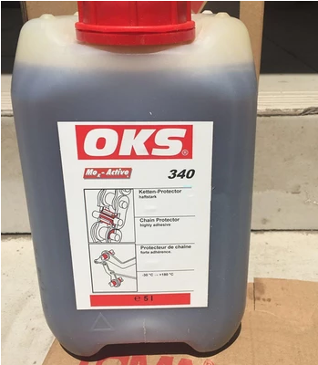 德国OKS353链条油 OKS 352润滑油 浅色高温合成链条油原装 5L