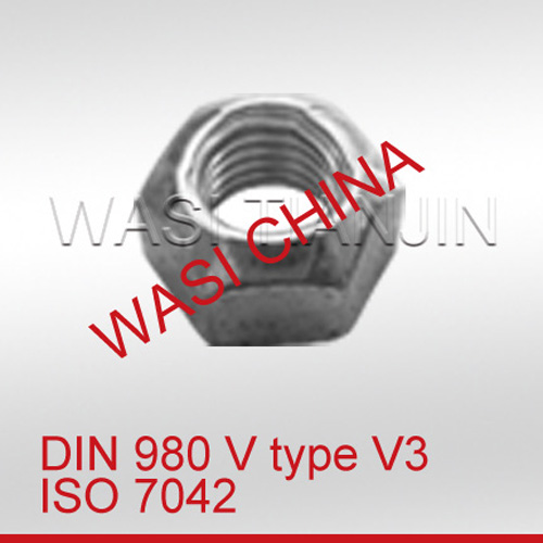 A4-70全金属锁紧螺母DIN980V