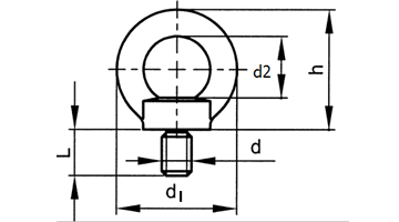 吊环螺栓 Lifting eye bolts