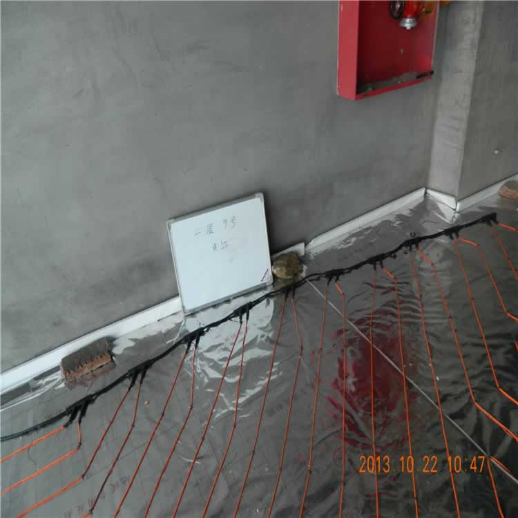 硅胶碳纤维电地暖发热线家用安装电采暖