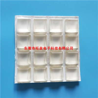 四方形硅胶垫价格 φ10*10*4.5mm硅胶垫天车防撞缓冲胶垫批发