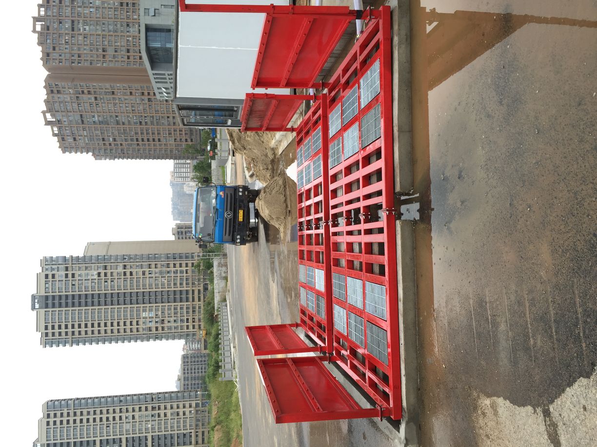 柳州建筑工地洗车机+安装教程