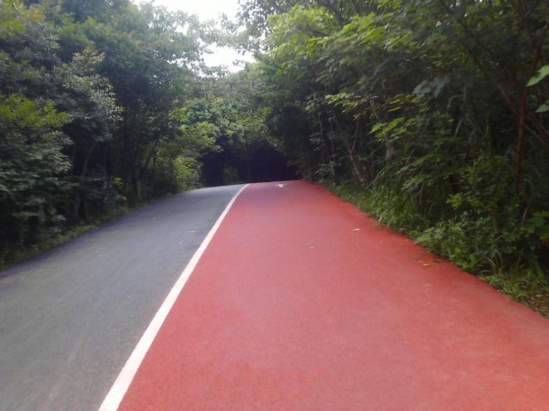 桂林彩色路面改色施工新型彩色路面施工