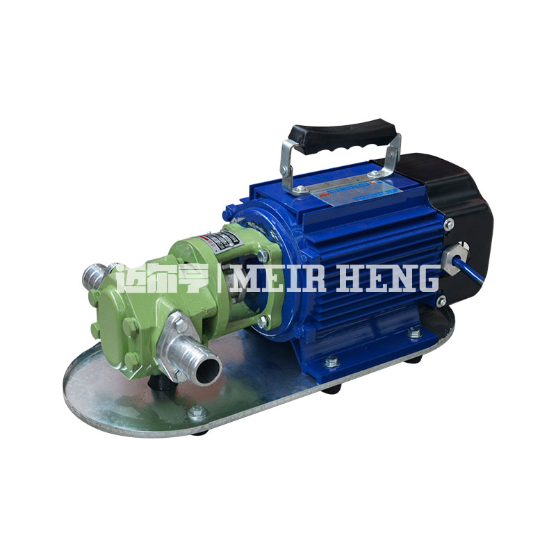 WCB手提式齿轮泵 电动抽油泵 220V润滑油泵 微型防爆输油泵