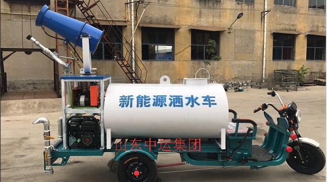 济宁销售新能源洒水车 小型洒水机 洒水车参数图片