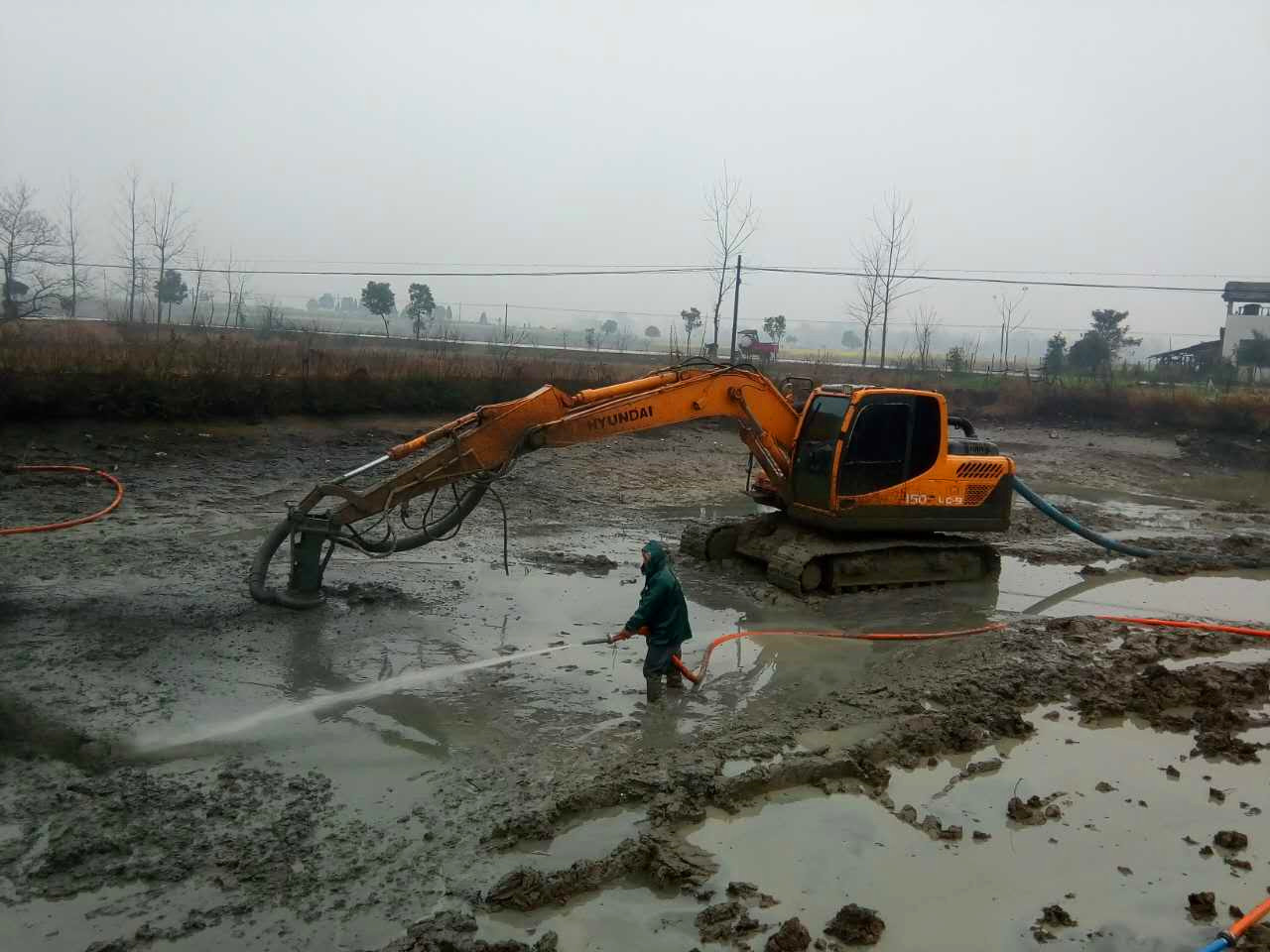 挖掘机清淤泵-液压排污清淤泵