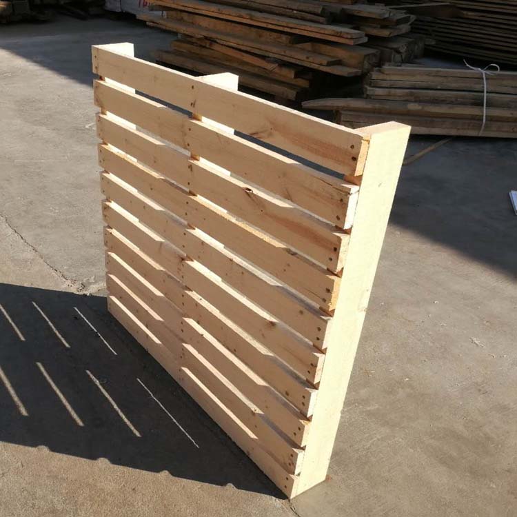 黄岛木栈板 出口 仓库常用吨包木垫板松木结实耐用