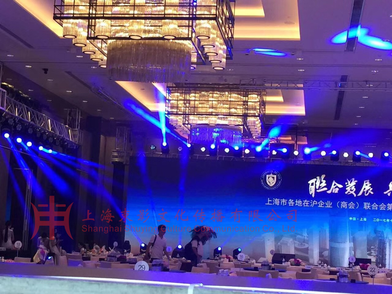 上海松江展台搭建公司 静安区活动LED大屏安装公司 展会背景板搭建