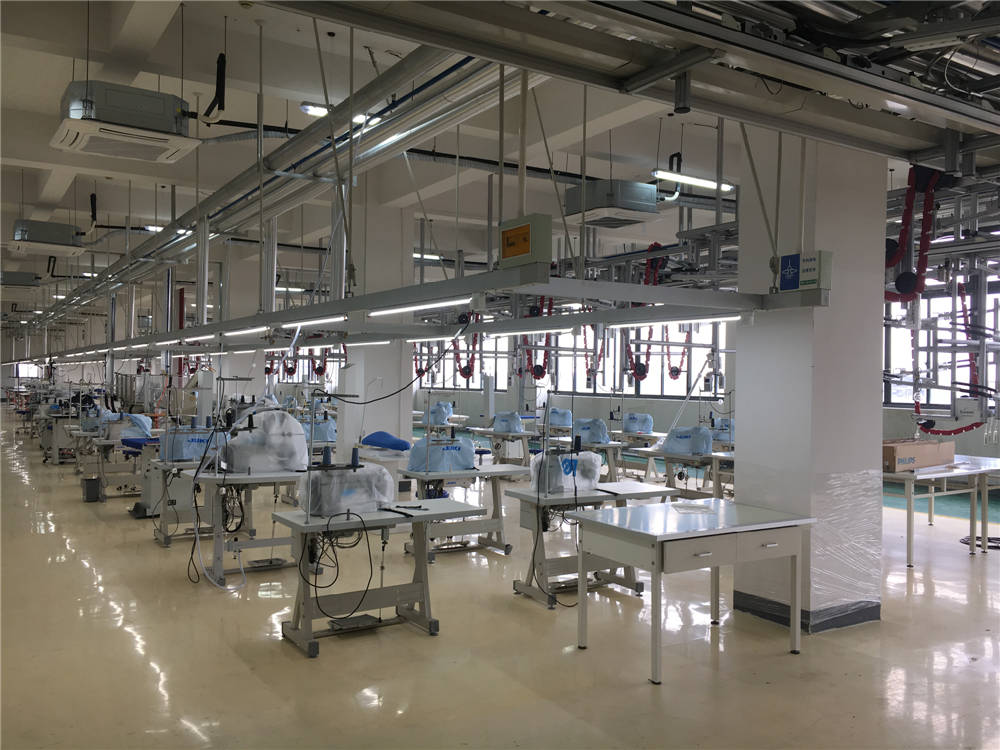 智能工厂--缝制生产吊挂线生产流程