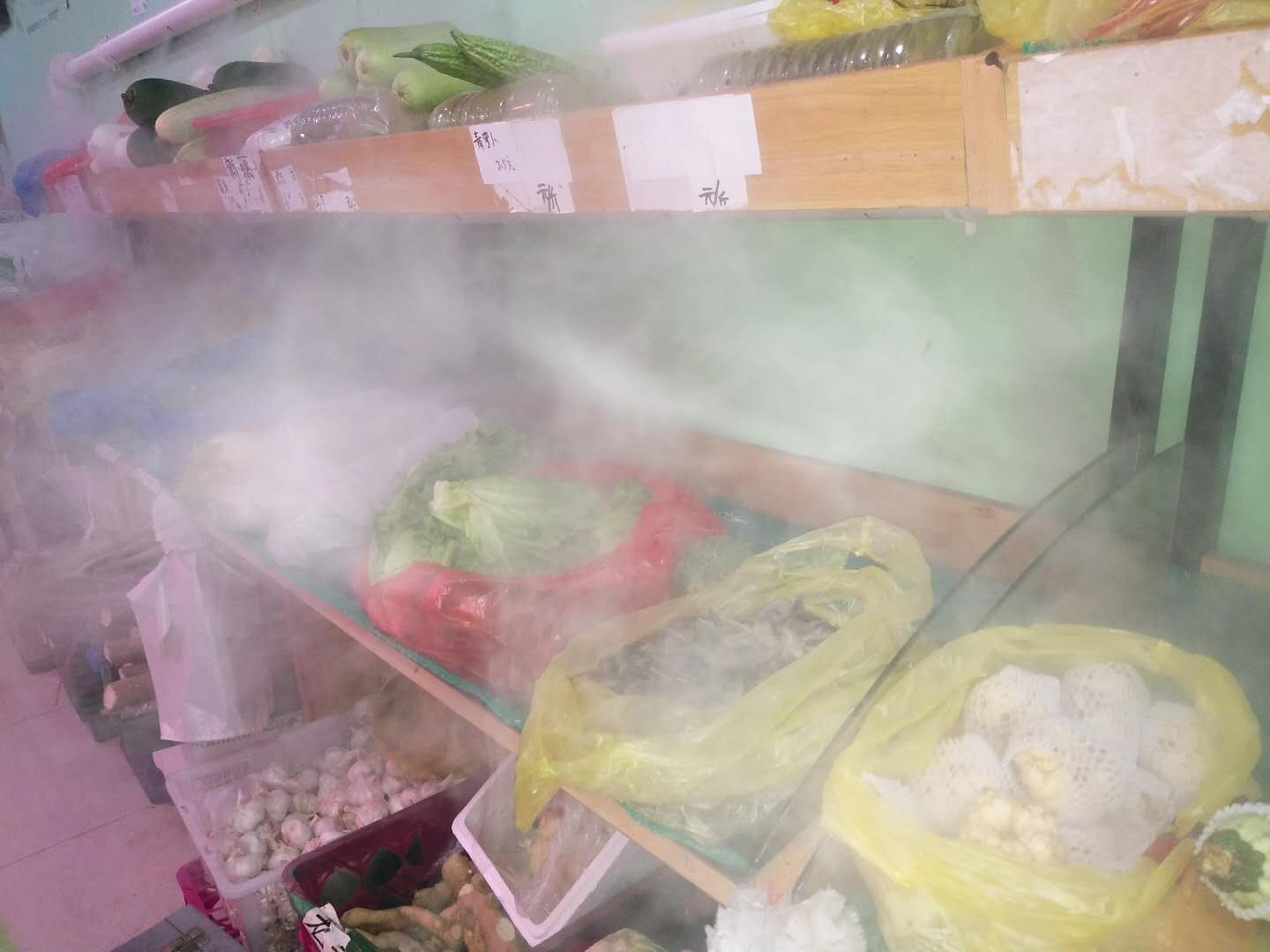 蔬菜加湿器，蔬菜加湿设备，蔬菜保鲜加湿器