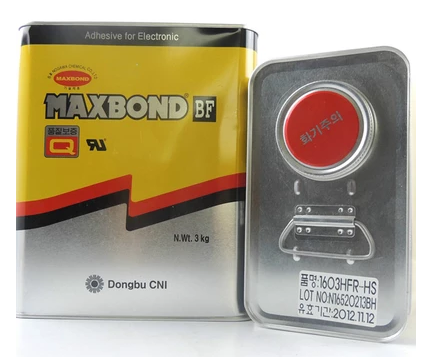 原裝MAXBOND韓國東部508白膠電子元器件固定絕緣電路板膠水4KG/桶