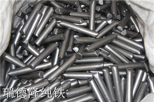 非晶带材用低AL低Cr原料纯铁圆钢
