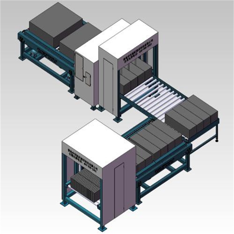 自动上料装置水泥发泡保温板设备 -水泥发泡切割锯生产线>德骏建材