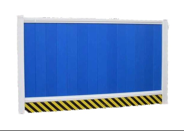 彩钢围挡生产厂家 施工蓝色铁皮防护 PVC建筑施工隔离围挡