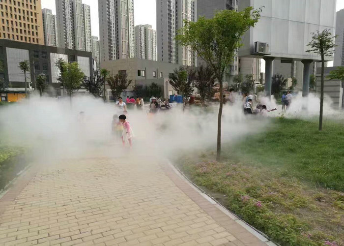 武汉高压造雾设备净化原理