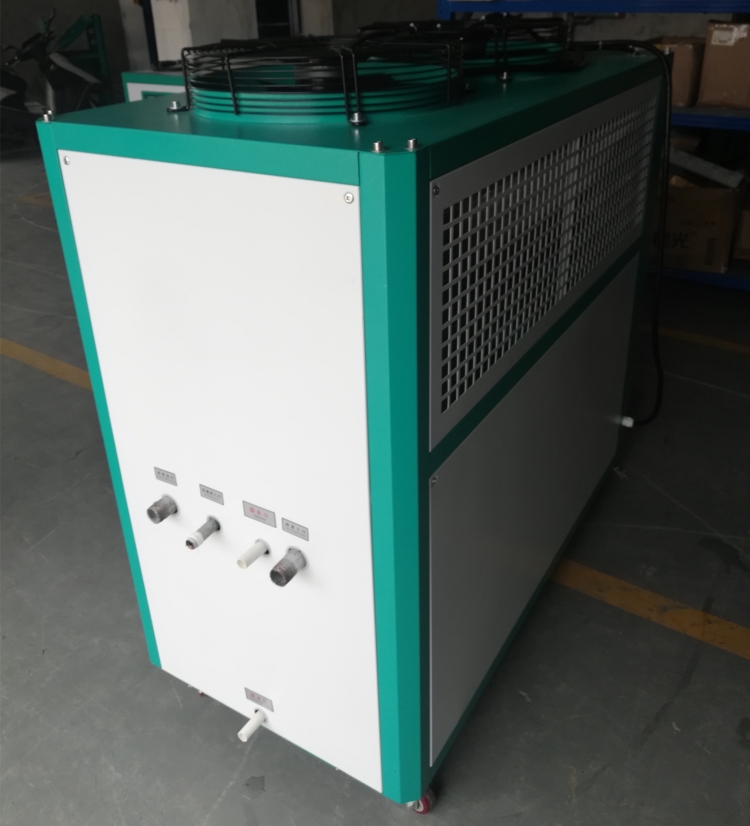 供应5HP风冷式水制冷机，工业设备循环水智能控制机