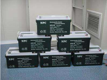 NPC蓄电池6FM-17原厂型号正品价格