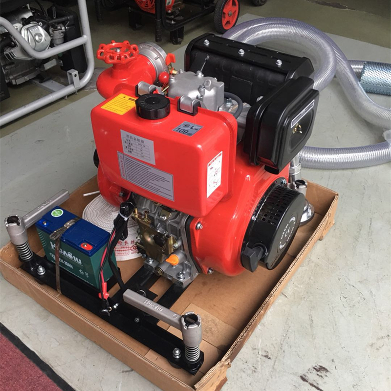 应急消防水泵柴油机高压高扬程消防泵