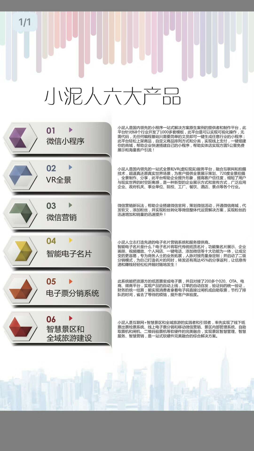 北京小泥人微信小程序*代理招商，VR全景，电子票分销系统，智慧乐园管理系统