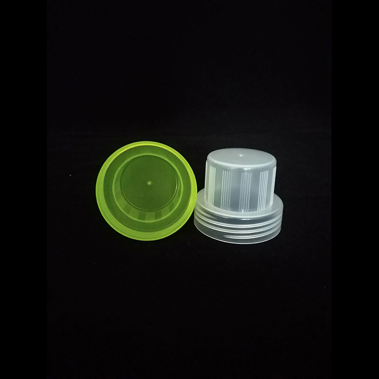 广州花都塑料盖子定制、盖子开模厂家 T58绿色透明洗衣液盖