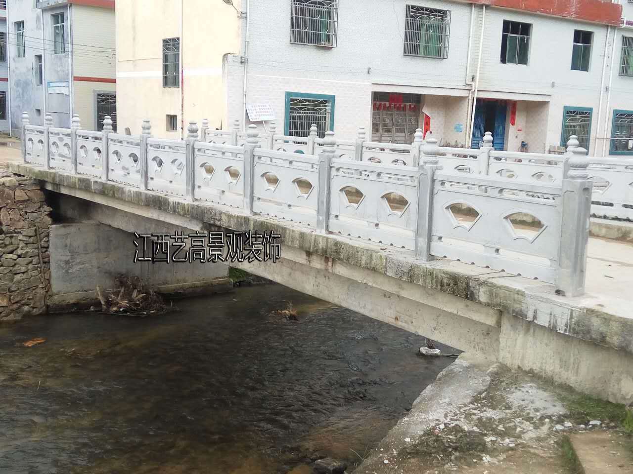 河岸河提桥梁仿大理石护栏，河道池塘仿汉白玉石雕花栏杆围栏