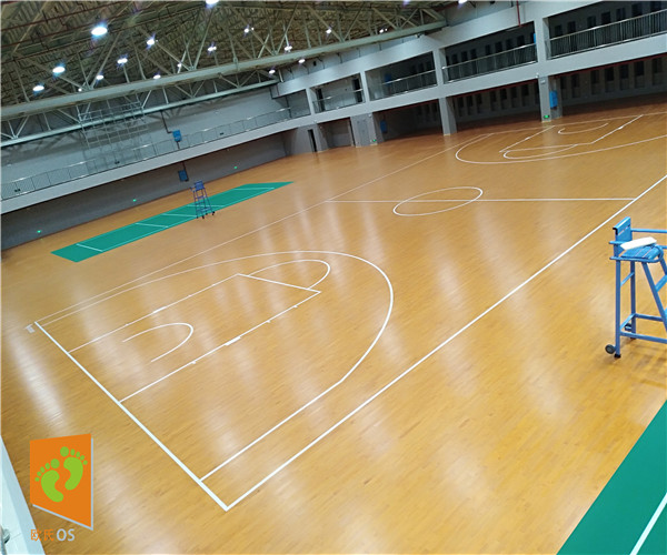 枫木篮球运动地板 枫木篮球实木地板厂家