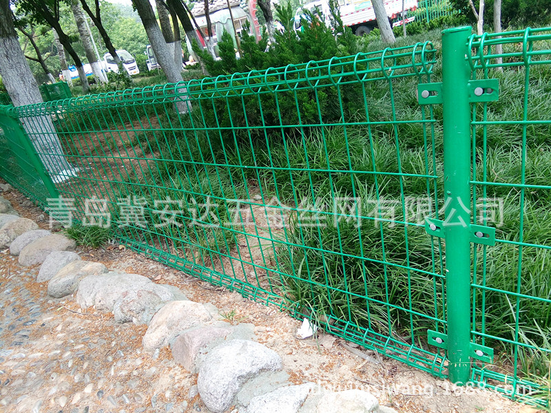花池护栏 公园围栏 草坪护栏 园林绿化护栏网 花坛护栏 卷圈护栏