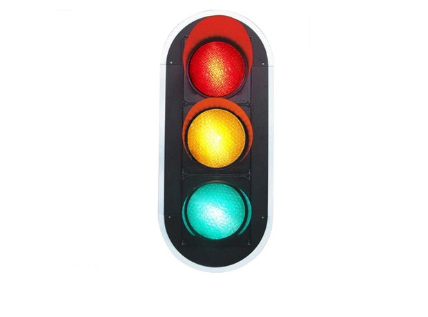 300型红黄绿满屏信号灯三单元