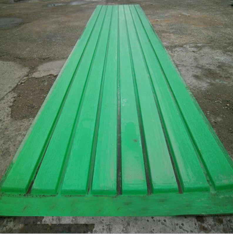 晾水塔更换FRP面板绿色外围玻璃钢板