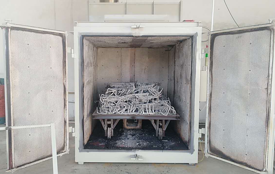 菲亚尼热洁炉厂家直销 脱塑炉 挂具脱漆 热清洁炉 环保脱漆