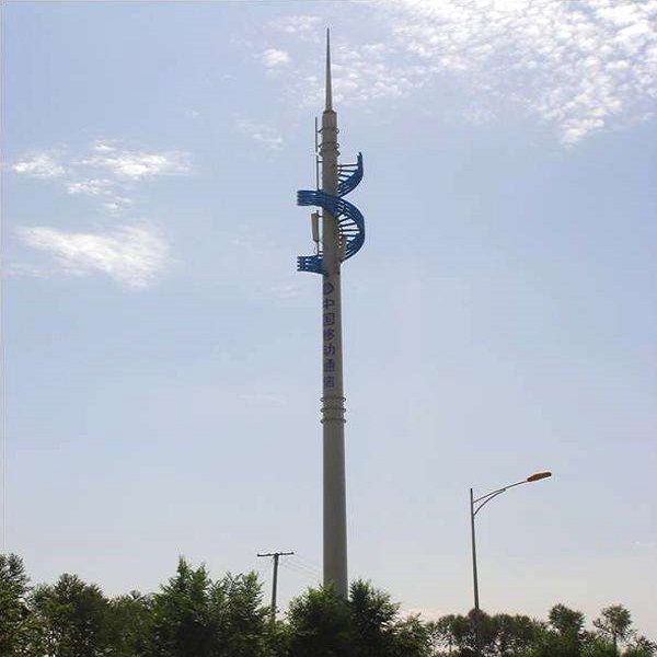 厂商主营通讯塔、*管型优质快装灯杆塔