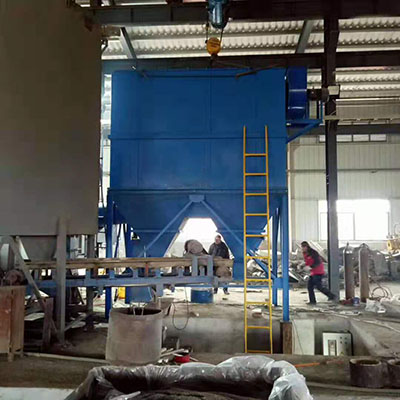 铸造厂抛丸机砂处理设备单机布袋除尘器