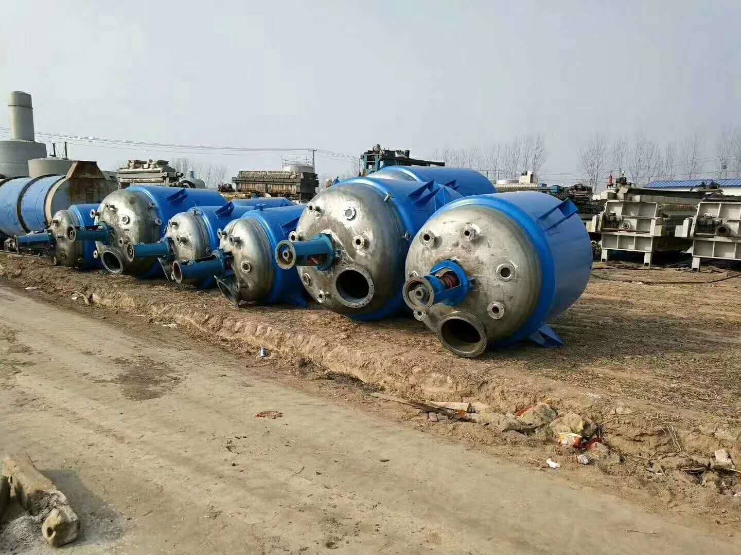 南宁出售10-50吨不锈钢反应釜 二手反应釜