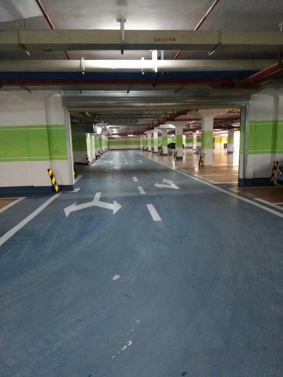 东莞地下停车场划线施工