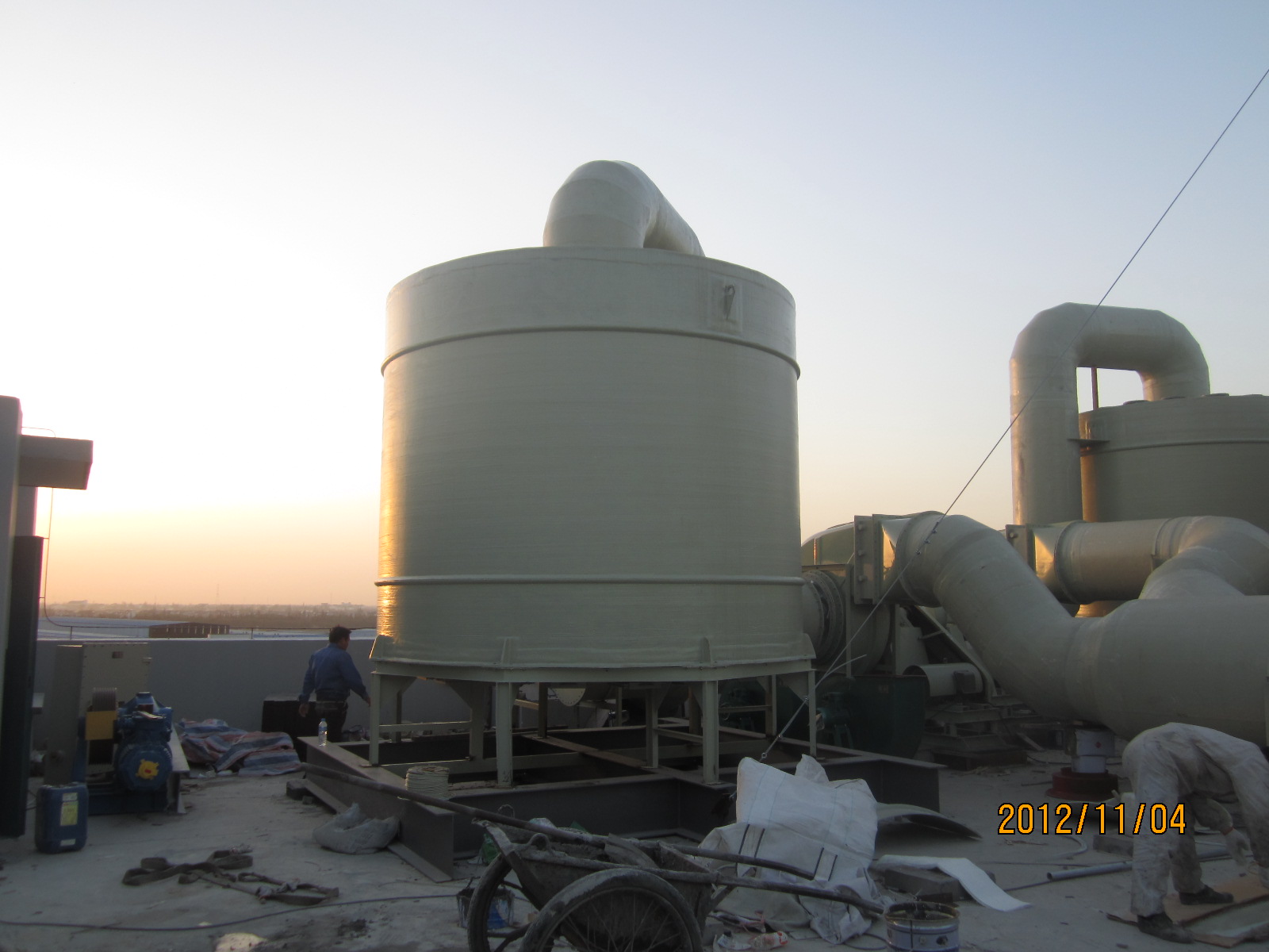 供应环保废气处理设备酸碱式洗涤塔