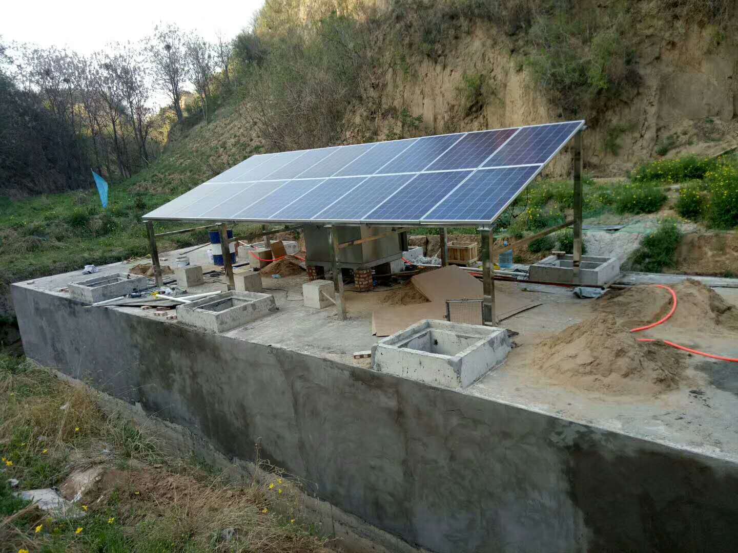 湖南太阳能微动力污水处理设备
