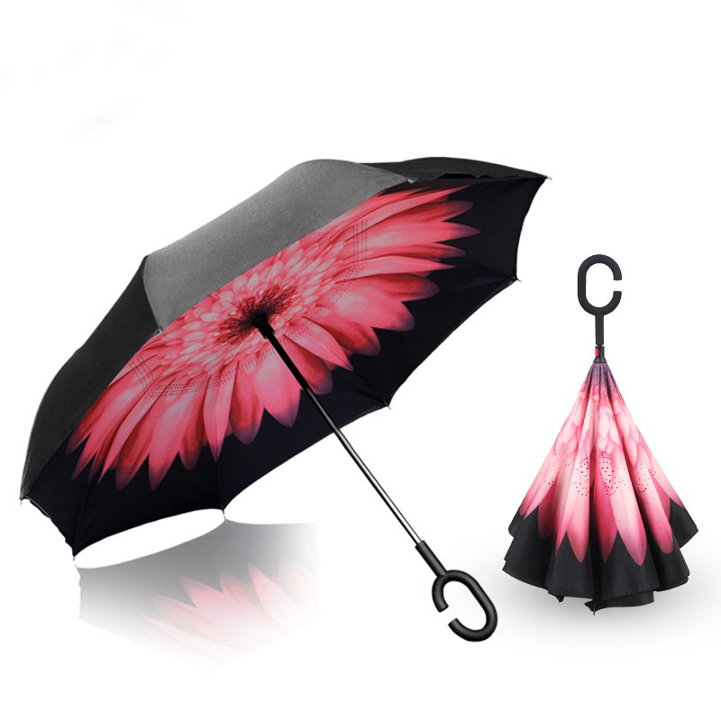 厂家批发创意卡通儿童透明雨伞 直杆自动雨伞 长柄伞 雨伞