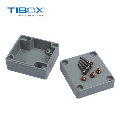 TIBOX浙江防水铸铝盒64*58*36运用轨道交通和采矿接线盒 IP66