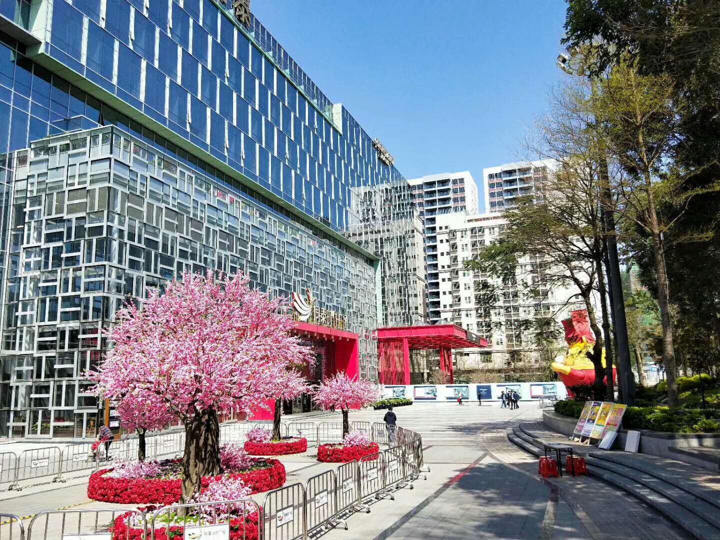 寶安福永同泰時代廣場甲級寫字樓精裝辦公