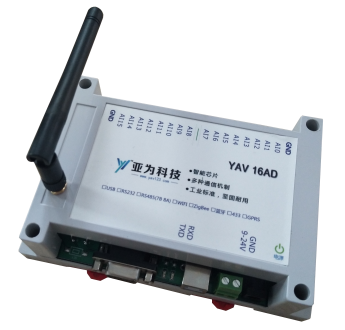 YAV WIFI 16AD工业机模拟量无线采集卡