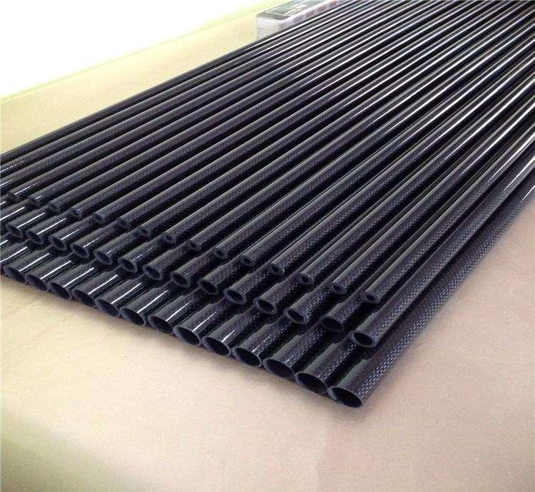 定制3K碳纤维卷管直销厂家 平纹/斜纹碳纤维管 进口材料