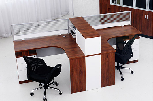 职员办公桌大全-两人位职员办公桌-职员办公桌置物架