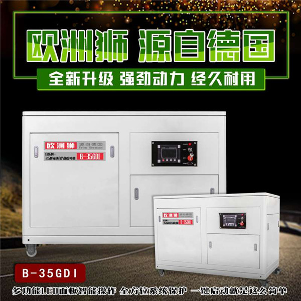 50千瓦静音汽油发电机工地用