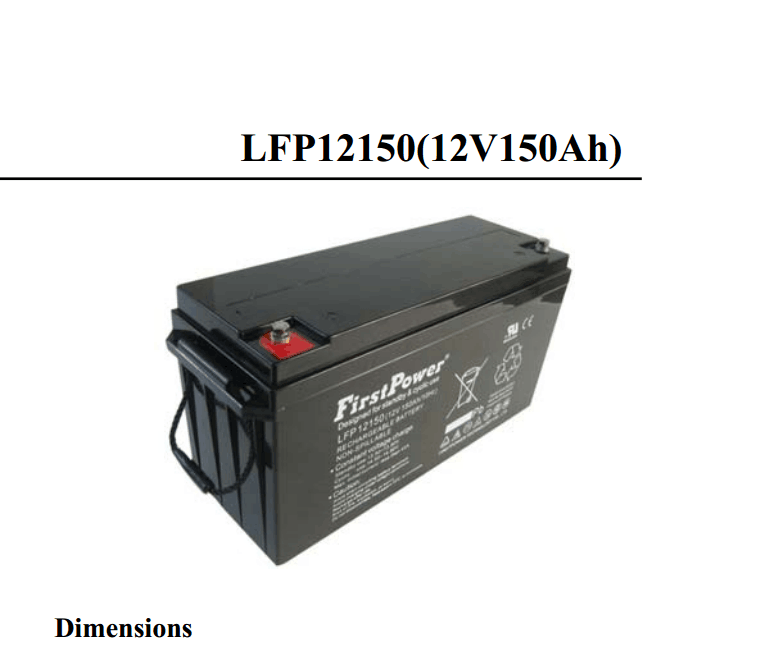 FirstPower一电铅酸蓄电池LFP12200 12V200AH/10HR