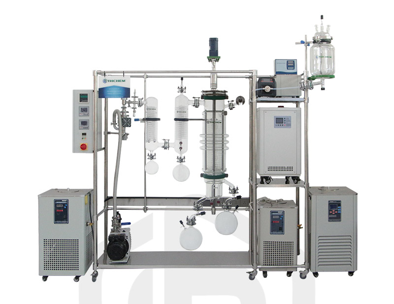 上海厂家直销 60玻璃分子蒸馏 短程蒸馏 蒸馏提取设备