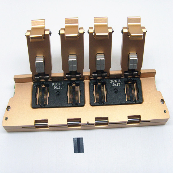 厂家定制DDR3一拖十六内存颗粒测试治具DDR测试架