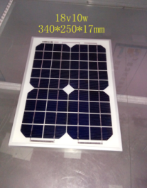 深圳厂家生产单晶10W太阳能板 质量保证