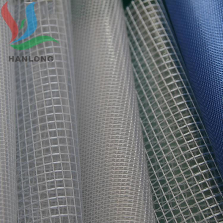 厂家现货供应1.37M文件袋中空板周转箱防尘盖用透明PVC夹网网格布