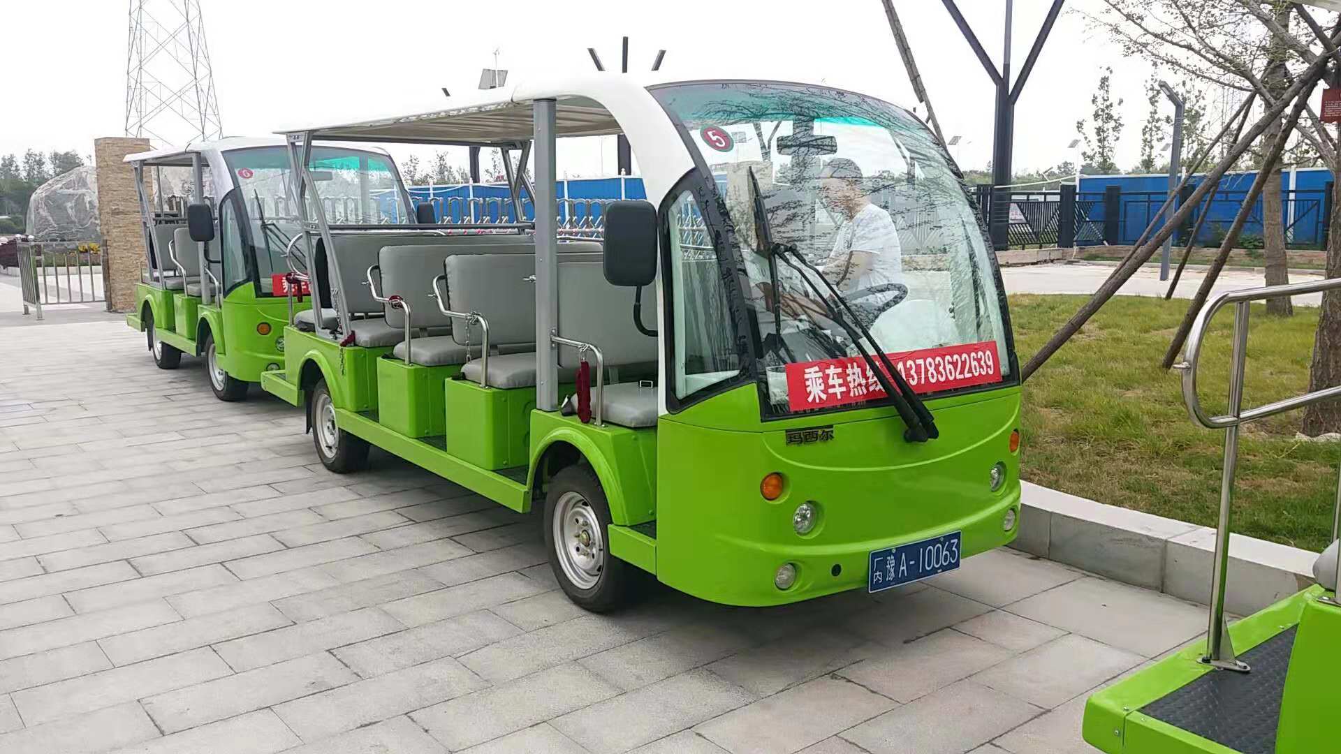 郑州校园电动观光车出租、司机代驾一站式服务
