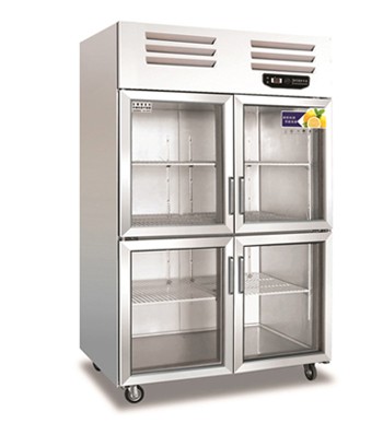 西安厨房工程 西安巨尚制冷设备 西安四门陈列柜